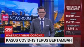 VIDEO: Naik 2.897, Kasus Positif Covid-19 Mencapai 406.945