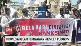 VIDEO: Indonesia Kecam Pernyataan Presiden Perancis