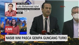VIDEO: Nasib WNI Pasca Gempa Guncang Turki