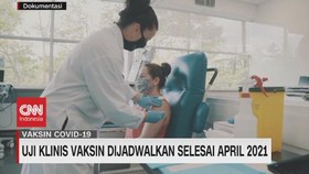 VIDEO: Uji Klinis Vaksin Dijadwalkan Selesai April 2021