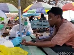 Ratusan Wisatawan Rapid Test, Dua Orang di Geopark Ciletuh Reaktif