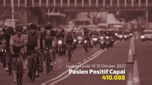 VIDEO: Kasus Positif Corona Capai 410.088 Per 31 Oktober