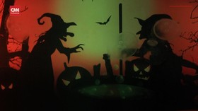 VIDEO: Warna-warni Halloween di Akuarium Ubur-ubur Jepang