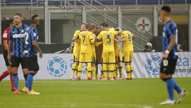 Klasemen Liga Italia mengalami perubahan setelah Inter Milan bermain seri 2-2 melawan Parma.