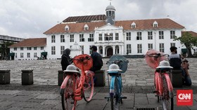 Kendaraan Dilarang Melintas di Kota Tua Mulai 8 Februari