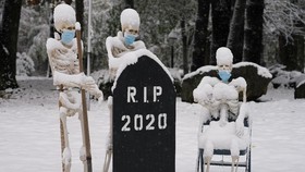 FOTO: Perayaan Halloween di Penjuru Dunia Saat Pandemi