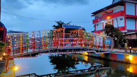 Sungai Bendung Palembang Kini Terlihat Asri dan Estetik