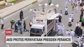 VIDEO: Aksi Protes Pernyataan Presiden Perancis