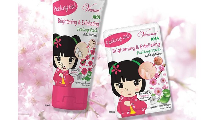 Review Vienna AHA Brightening and Exfoliating Peeling Pack