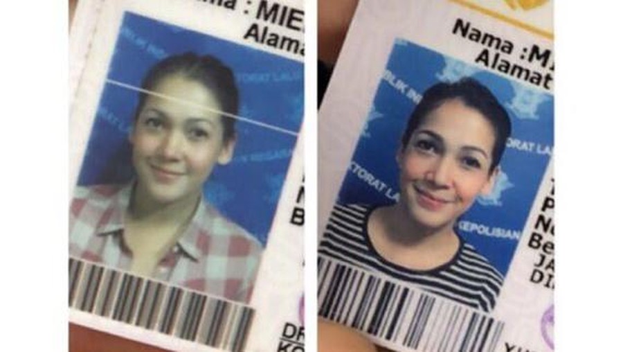 foto ktp mieke amalia