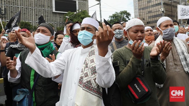 Polda Metro Jaya mengimbau kepada massa aksi 2502 di depan Kedutaan Besar India untuk tetap mematuhi protokol kesehatan Covid-19.