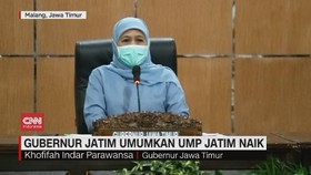 VIDEO: Gubernur Jatim Umumkan UMP Jatim Naik