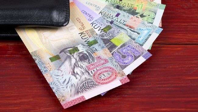 Dinar Kuwait Jadi Mata Uang Termahal di Dunia