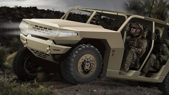 Kia mengembangkan kendaraan militer buat Korea Selatan, termasuk ATV berbasis SUV Mohave.