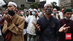 Protes Larangan Hijab, PA 212 Geruduk Kedubes India Hari Ini