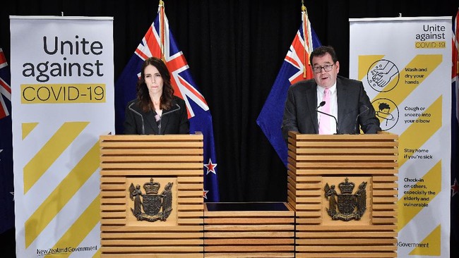 PM Selandia Baru Jacinda Ardern memilih Grant Robertson sebagai wakil perdana menteri menggantikan Winston Peters.