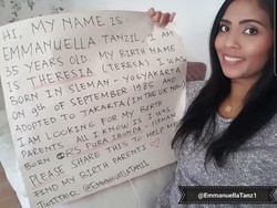 Terpisah 35 Tahun, Wanita Inggris Ini Cari Orang Tua Kandung di Sleman