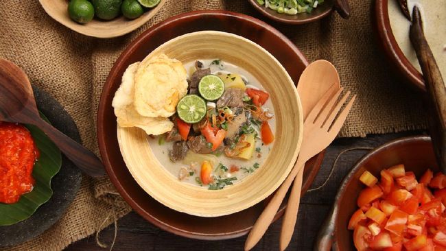 Resep Soto Betawi Santan Nikmat Pakai Daging Sapi