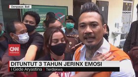VIDEO: Dituntut 3 Tahun Penjara, Jerinx Emosi