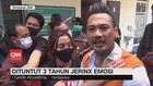 VIDEO: Dituntut 3 Tahun Penjara, Jerinx Emosi