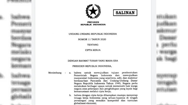 Definisi minyak dan gas bumi UU Ciptaker yang ramai diperbincangkan di media sosial ini sudah tertuang dalam UU Minyak dan Gas Bumi.