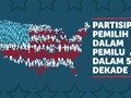 INFOGRAFIS: Partisipasi Pemilih di Pemilu AS dalam 5 Dekade
