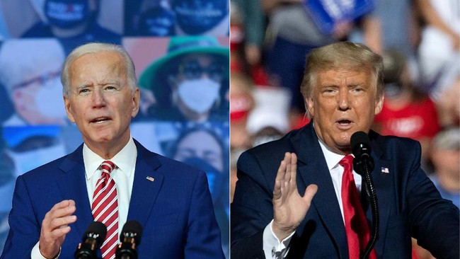 Aturan ketat berlaku dalam debat Pilpres AS 2024 hari ini, salah satunya Presiden Joe Biden dan Donald Trump dilarang berkomunikasi dengan timses selama debat.