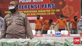 Berusaha Kabur, Satu Penyelundup Sabu di Aceh Ditembak Mati