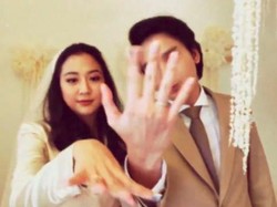 Sherina Munaf-Baskara Mahendra Pamer Cincin Nikah