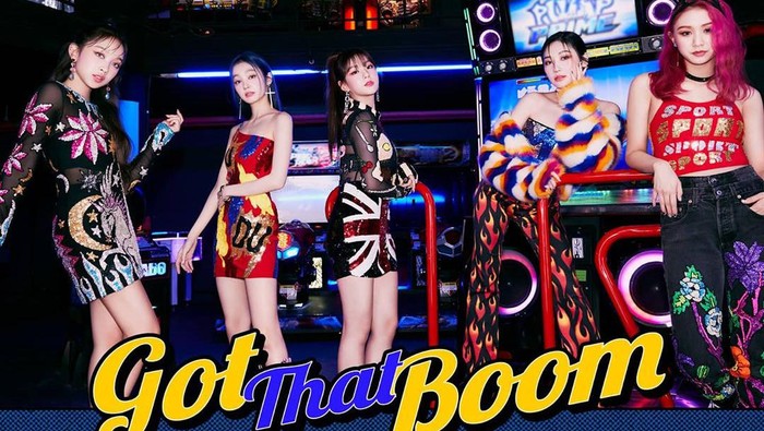 Gaya Personel Secret Number di Teaser Single Terbaru, Got That Boom!