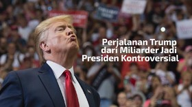 VIDEO: Donald Trump, Miliarder Jadi Presiden AS Kontroversial