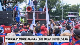 VIDEO: Wacana Pembangkangan Sipil Tolak Omnibus Law