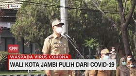VIDEO: Wali Kota Jambi Pulih dari Covid-19