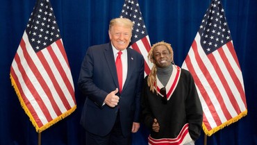 Rapper Lil Wayne Putus Cinta Gegara Pilih Donald Trump di Pilpres AS