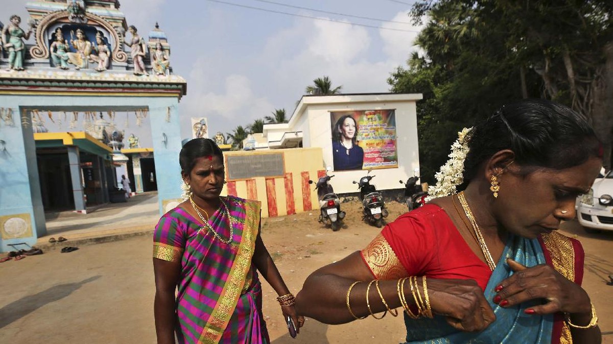 FOTO: Doa untuk Kamala Harris dari Thulasendrapuram India