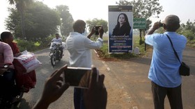 FOTO: Doa untuk Kamala Harris dari Thulasendrapuram India