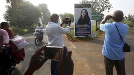 FOTO: Doa untuk Kamala Harris dari Thulasendrapuram India