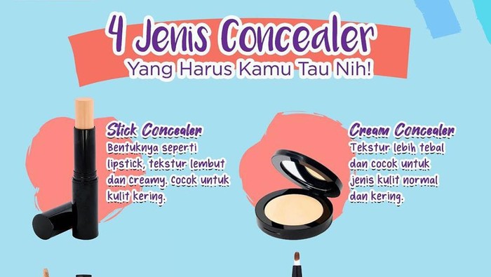 4 Jenis Concealer yang Perlu Kamu tahu