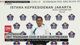 VIDEO: Obat Penanganan Covid-19 Sudah Didistribusikan