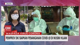 VIDEO: Pemprov DKI Siapkan Penanganan Covid-19 di Musim Hujan