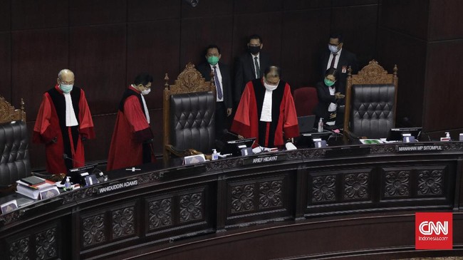 MK telah meregistrasi 132 sengketa hasil Pilkada 2020. Sidang perdana akan digelar 26 Januari 2021 dengan menerapkan prokes.