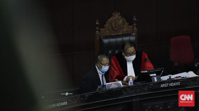 MK memutus 10 sengketa hasil Pilkada, Kamis (18/3). Terdapat 5 permohonan ditolak, 4 permohonan tidak diterima, dan satu dikabulkan.