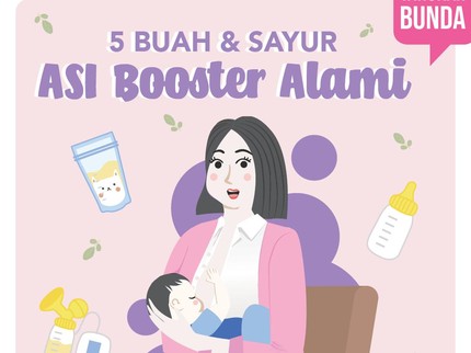 5 Buah dan Sayur ASI Booster Alami