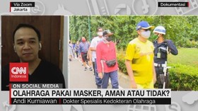 VIDEO: Olahraga Pakai Masker, Aman Atau Tidak