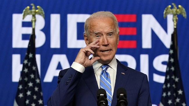 Calon presiden dari Partai Demokrat Joe Biden berhasil menembus rekor suara terbanyak dalam Pilpres Amerika Serikat 2020.