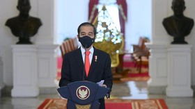 Jokowi Klaim Kasus Aktif Indonesia di Bawah Rata-rata Dunia