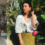 Adu Gaya Fashion Windy Apsari dan Sherina Munaf