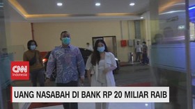 VIDEO: Uang Nasabah di Bank Rp.20 Miliar Raib