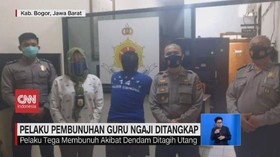 VIDEO: Pelaku Pembunuhan Guru Ngaji di Bogor Ditangkap