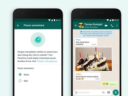 WhatsApp Punya Fitur Canggih Baru Bun, Bisa Hapus Pesan Otomatis
